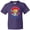 Purple, variant on Inktastic Colorado Mountain Scene with Clouds and Moon Youth T-Shirt