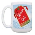 thumbnail image 2 of ThisWear Holiday Mugs To Women From God Gift Tag Funny Cup Set 2 Pack Gift 15oz Coffee Mugs Multi, 2 of 4