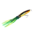 thumbnail image 5 of Señuelo de pesca de calamar realista, señuelos de pesca de 24 cm/40 g, anzuelo triple de calamar, Crankbait de calamar construido para precisión, 5 of 5