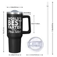 thumbnail image 2 of OBREWU World's Best Farter Tumbler with Handle and Lid,40oz World's Best Farter Double Wall Vacuum Insulated Tumbler,World's Best Farter Cups Gift for Women and Men, 2 of 7