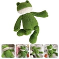 thumbnail image 3 of Muñeca de rana de peluche, adorable rana de dibujos animados, muñeca de rana para niños, juguete para sofá, muñeca decorativa, 3 of 6