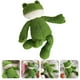 thumbnail image 4 of WORGEOUS Ranas rellenas muñecas ranas peluches juguete adorable dibujos animados ranas muñecas ranas muñecas decoración de muñecas de juguete, 4 of 7