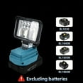 thumbnail image 3 of 1pc 18V Li-ion Battery LED Work Light, 4/6/8inch Flashlight, Portable Emergency Flood Lamp Camping Lamp, 3 of 8
