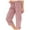 Pink, variant on vigerkar Womens Capris with Pockets Loose Fit Casual Capri Pants Dressy Lightweight Ladies Baggy Cargo Pants for Hiking (Pink, XXL)