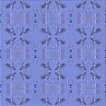 thumbnail image 1 of Ahgly Company Indoor Square Patterned Sky Blue Dress Blue Area Rugs, 5' Square, 1 of 6