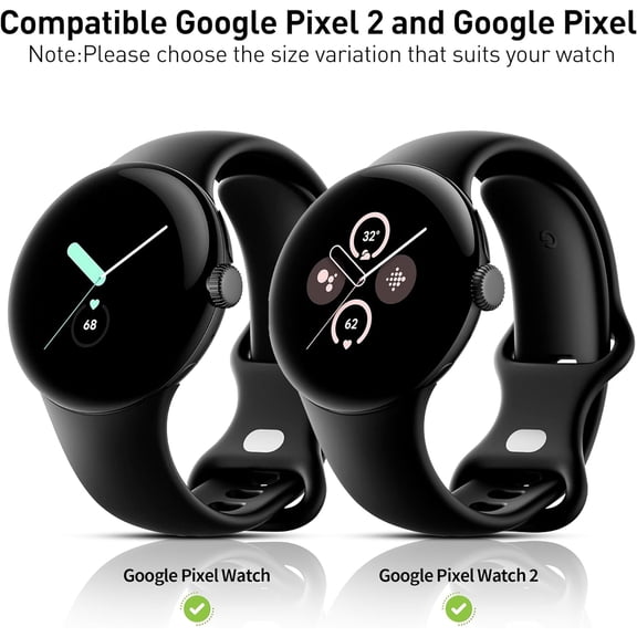 NIJUDA -3-Pack for Google Pixel Watch 3/2/1 41mm Case, [Anti-Scratch] 9H Tempered Glass Screen Protector+ All-Round PC Glossy Protective Cover Bumper