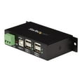 thumbnail image 1 of StarTech.com Rackmount USB 2.0 Hub - 4 Port Rugged Industrial USB 2.0 Hub - Hub - 4 x USB 2.0 - DIN rail mountable - DC power - for P/N: ITB20D3250, MSDREADU2OTG, USB2HAB15, USB2HAB30AC, USB2HAB50AC, USB2HABM1, USB2HABM6RA, 1 of 11