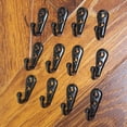 thumbnail image 3 of EIMELI 20/40Pcs Robe Hook Retro Towel Cloth Hanger Wall Hat Jewelry Hooks Rustproof Rustic Hooks, 3 of 5
