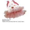 thumbnail image 7 of sunsanly Pet Princess Dress Soft Comfortable Adorable Cartoon Print Pet Cat Dog Summer Dress Daily Wear, 7 of 7