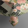 thumbnail image 4 of Pioneer Flower Floral Print Pattern Rectangle Tablecloth 60"x120", Waterproof Polyester Table Cloth, Wipeable Spillproof for Dining Camping Indoor Outdoor, 4 of 6