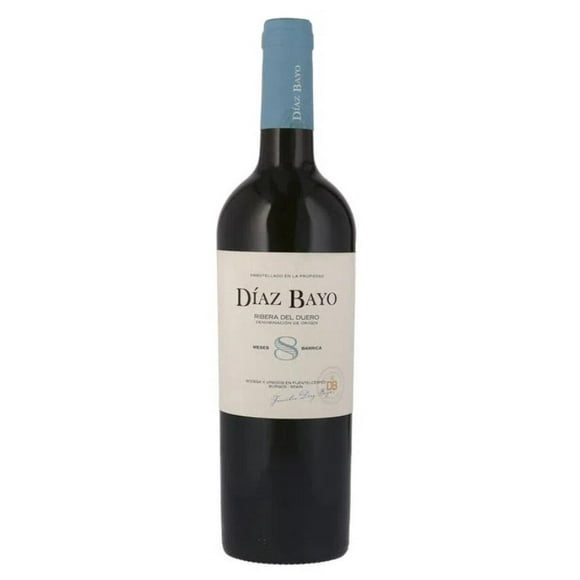 Pack de 6 Vino Tinto Diaz Bayo Crianza Tempranillo 750 ml