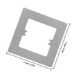 thumbnail image 2 of unbranded 3Ud Cubierta Para Eléctrica Gris Con Material Seguro Y Reparación De Huecos En Pared, 2 of 8