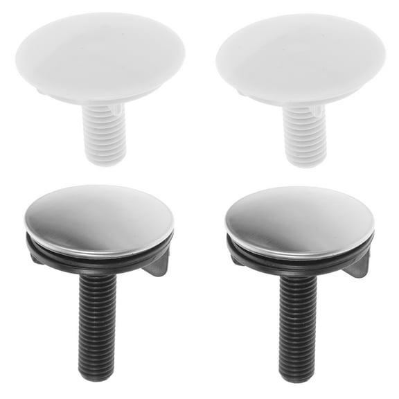 4 Pcs Kitchen Sink Hole Plug Decorative Cover Water Leak Prevention Ornament