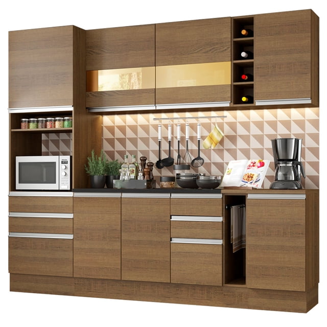 Cocina Integral Completa Modular Madesa Lazio 240cm MM 02