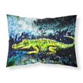 thumbnail image 1 of Carolines Treasures MW1233PILLOWCASE Sneaky Alligator Fabric Standard Pillowcase, 1 of 2