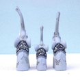 thumbnail image 3 of Craft Gifts A Family Of Three Elephants Decorative Resin Ornaments, 3 of 5