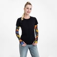 thumbnail image 3 of Lsque Dinosaurs in Space Cooling Arm Sleeves for Men & Women -Compression Sleeves to Cover Arms for Working,Sun Sleeves for UV Protection,Breathable, Moisture-Wicking, 3 of 8