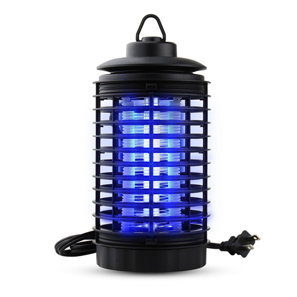 ABS Electric Shock Type Electric Outdoor UV Fly Mosquito Killer 4W Blu