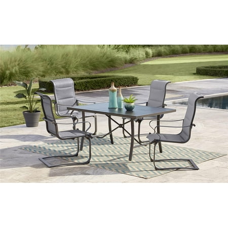 Motion Dining Set (COSCO Outdoor Living SmartConnect Dining Sets with Padded Motion Chairs, Multiple Colors and)