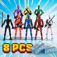 thumbnail image 1 of Figuras de acción GAOFBA Dummy 13 Lucky Titan con imanes, 8 unidades, 1 of 7