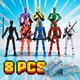 thumbnail image 1 of Figuras de acción GAOFBA Dummy 13 Lucky Titan con imanes, 8 unidades, 1 of 7