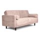 thumbnail image 3 of Sofá Cama De Velvet Palo De Rosa Beehive Memory Foam Modelo Calandra, 3 of 8