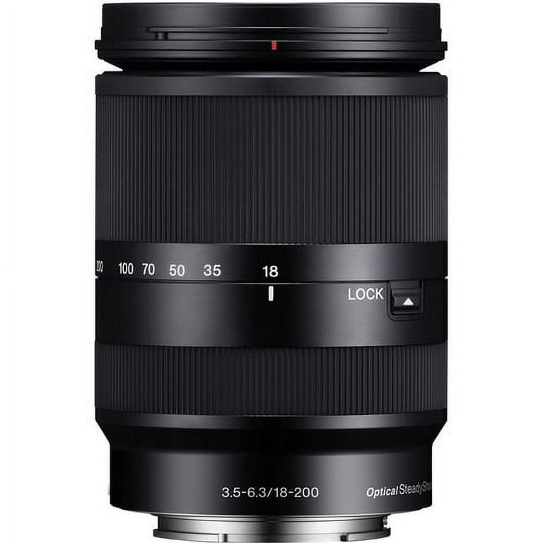 Sony E 18-200mm f/3.5-6.3 OSS LE Lens - SEL18200LE - Walmart.com