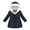 Black, variant on Lovskoo Girls And Boys Winter Coats Heavyweight Hooded Jacket Kid Snow Outwear Cotton Coats 7 Years Pink