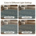 thumbnail image 7 of ODIKA 4'x6' Washable Area Rug That Abstract Interlocking Ocean Ripple Motifs Couch Grey Beige Flowing Dynamic for Home Office, Under Desk, Non-Slip Chair-Friendly, Flatwoven, 7 of 7
