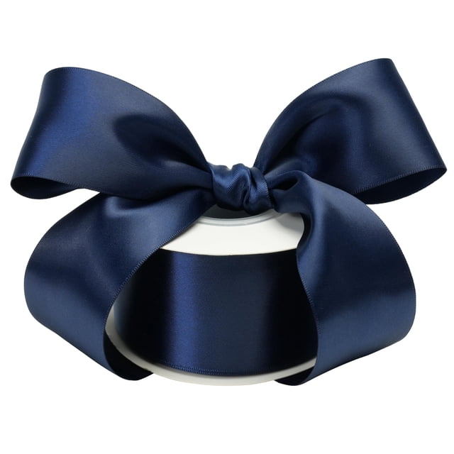 Cinta decorativa DINDOSAL azul marino 5 cm satinada 23 m