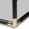 thumbnail image 5 of Bowery Hill Vintage Industrial Queen Metal Canopy Bed in Black, 5 of 6