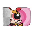thumbnail image 2 of The Powerpuff Girls Car Sun Shade Windshield Sunshade Aluminum Foil Sun Shield For Uv Protection & Heat Blocking Medium, 2 of 9