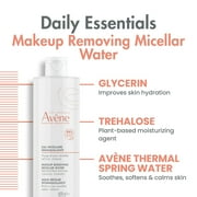 Avene Makeup Removing Micellar Water - 3-in-1 No Rinse Cleanser for all Skin Types, 13.5 fl oz