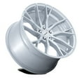 thumbnail image 2 of Niche 1PC Cast Aluminum Rim M273 20X9 5X112 SLV 25MM, M2732090F8+25, 2 of 3