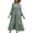 Green_059, variant on CIENVNSTG Summer Dresses for Women 2026 Vacation Long Sleeve Maxi Dress V Neck Button Down Flowy Tiered Ruffle Shirt Dress Summer Casual Long Dresses Green L