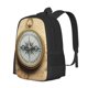 thumbnail image 1 of Easygdp Magnetic Old Compass On World Map Mochila de Gran Capacidad Minimalista Ideal para Escuela, Viajes y Uso Diario, 1 of 6
