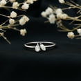thumbnail image 4 of Rosec Jewels Lab Diamond Promise Ring for Women - Toi Et Moi Ring - Ready to Gift for Valentines Day, 14K White Gold, US 6.50, 4 of 7