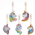 thumbnail image 4 of Kit de llavero con pintura de diamante 5d, doble cara, búho de diamante, mariposa de amor, acrílico, 4 of 6