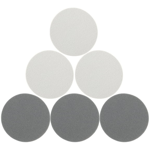 Hemoton 6pcs Bowling Sanding Pads Polishing Bowling Clean Pads Daily Use Bowling Pads for Bowling Balls