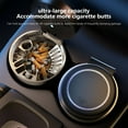 thumbnail image 5 of TACILIP Car Accessories, Multifunctional Car Ashtray With Lid For Automatic Car Use Fashion Sensory For Interior Use Detachable Stainless Steel Ashtray With Blue LED Mini Trash Can, Gifts for Father, 5 of 6
