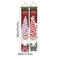 thumbnail image 3 of Merry Christmas Porch Banner Sign, 11.8"x70.87" Xmas Green Front Door Hanging Welcome Banner Flag, Holiday Party Decoration for Home Outdoor Yard Garage Wall, 3 of 6