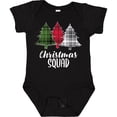 thumbnail image 3 of Inktastic Christmas Squad with Plaid Trees Boys or Girls Baby Bodysuit, 3 of 5