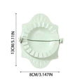 thumbnail image 3 of TIELUTT Kitchen Tools Dumpling Making Family Set Pattern Lazy Artifact Easy and Fast with Significant Dumpling Liner Mini Pie Steamed Dumpling Thin Crust Pizza Dough Pot Stickers Dumplings Dough, 3 of 5