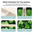 thumbnail image 3 of St. Patrick's Day Travel Portable Square Jewelry Box - Bracelet Holder and Jewelry Stand - Ideal for Rings, Earrings, Necklaces, and Bracelets - Suitable for Girls and Women, 3 of 6