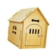 thumbnail image 1 of Casa de madera para mascotas con techo, nido para dormir para hámster, cachorro o cobaya. 44cmx57cmx58.5cm, 1 of 9