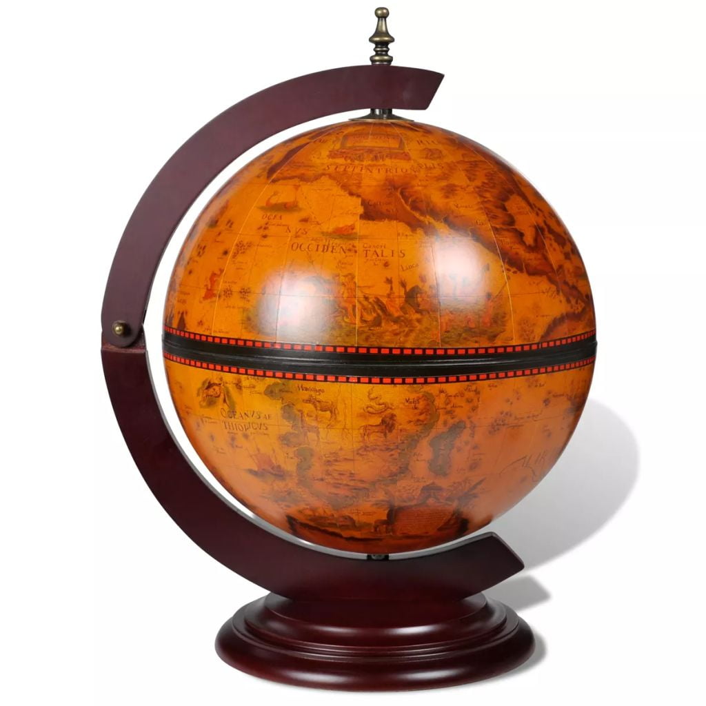 Mid Century Wine Bottle Holder, Tabletop Globe Bar Wine Stand, Wine Organizer Countertop Liquor Storage Display for Kitchen Home Mid Century Wine Bottle Holder, Tabletop Globe Bar Wine Stand, Wine Organizer Countertop Liquor Storage Display for Kitchen Home