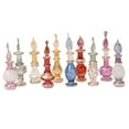 thumbnail image 4 of CraftsOfEgypt Genie Blown Glass Miniature Perfume Bottles for Perfumes & Essential Oils, Set of 10 Decorative Vials, Each 2" High (5cm), Assorted Colors, 4 of 8
