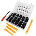thumbnail image 2 of Kit de empuje para coche, sujetador de remache de plástico con Clip automático, 240 Uds., con herramienta de extracción de Panel embellecedor de 5 uds., 2 of 8