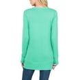 thumbnail image 3 of KOGMO Womens Long Knit Cardigan Sweater with Pockets and Snap Buttons Detail, 3 of 4