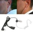 thumbnail image 4 of Surveillance Headset, M Head Comfortable Acoustic Tube Headset High Bending Strength Anti Interference Flexible Professional  For CP200 BPR40, 4 of 8